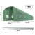 Dimensions du tunnel de jardin 3 x 6 m – surface 18 m²