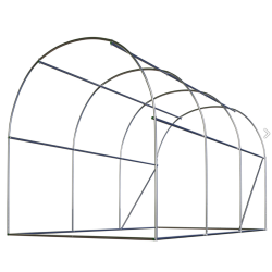 Structure en acier galvanisé du tunnel de jardin