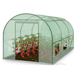 Tunnel de jardin 2 x 3 m – 6 m² avec bâche UV4