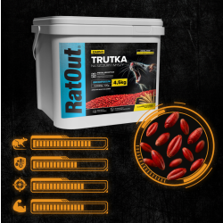 Poison anti-rats haute efficacité RatOut grains céréaliers