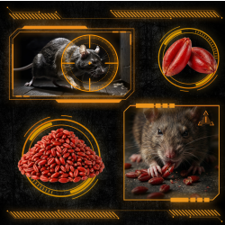Lutte efficace contre les rats et souris avec RatOut 4,5 kg