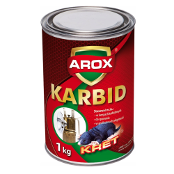 AROX Carbure granulé anti-taupes et campagnols 1 kg
