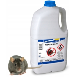 TOXAN appât liquide 3 litres contre souris et rats