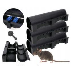 Stations d'appâtage professionnelles pour rats et souris