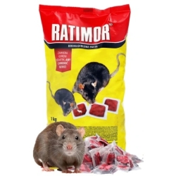 Ratimor. Bromadiolon, Lutte antiparasitaire, lutte contre les rongeurs, agents de lutte contre les souris et les rats, P