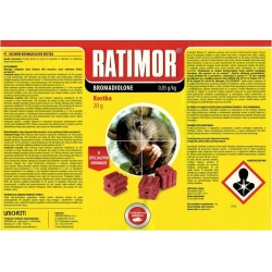 Ratimor, bromadiolone, Lutte antiparasitaire, lutte contre les rongeurs, agents de lutte contre les souris et les rats,
