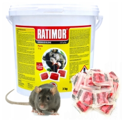 Ratimor. Bromadiolon, Lutte antiparasitaire, lutte contre les rongeurs, agents de lutte contre les souris et les rats, P